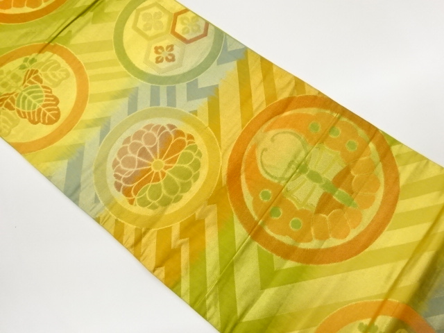 JAPANESE FUKURO OBI / WOVEN KIKU